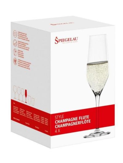 Spiegelau Style Champagne Flute (Set of 4)