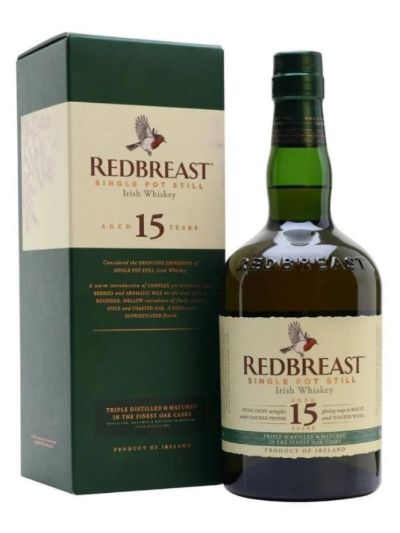 Redbreast 15 Year Old Irish Whiskey 70cl