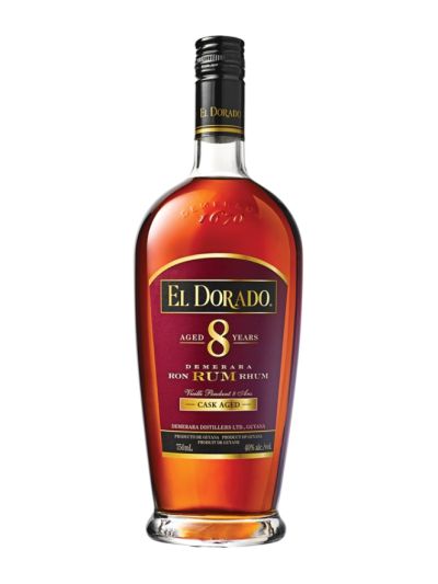 El Dorado Cask Aged 8 Year Old Rum 75cl