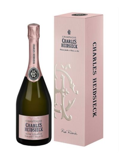 Charles Heidsieck Rose Reserve NV 75cl (Gift Box)