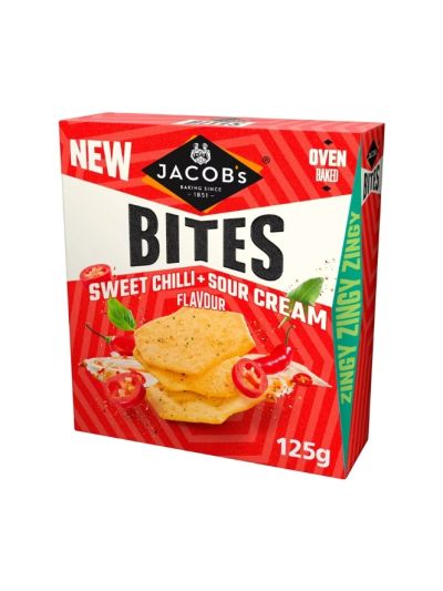 Jacob’s Sweet Chilli & Sour Cream Bites 125g