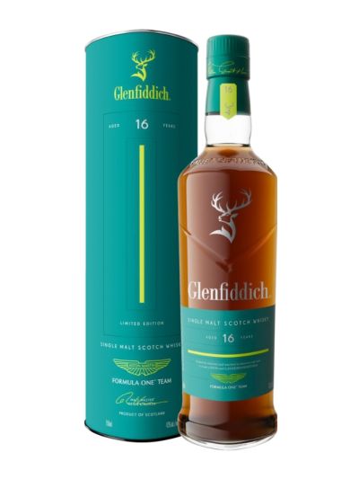 Glenfiddich 16 Yr Old Aston Martin F1 Single Malt Whisky 70cl