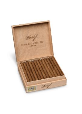 Davidoff Mini Cigarrillos Silver (Box of 20)