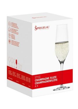 Spiegelau Style Champagne Flute (Set of 4)