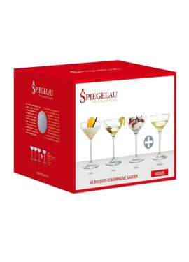 Spiegelau Cocktail Champagne Saucer (Set of 4)