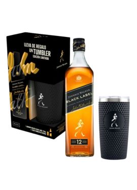 Johnnie Walker Black Label Blended Scotch Whisky Tumbler 100cl