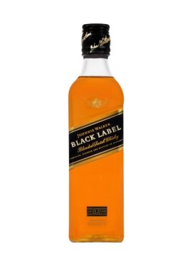 Johnnie Walker Black Label Blended Scotch Whisky 37.5cl (Flask)