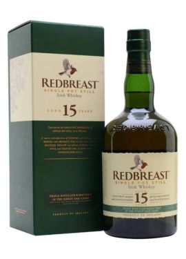Redbreast 15 Year Old Irish Whiskey 70cl
