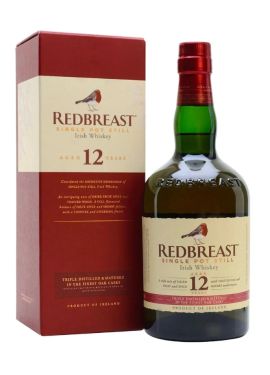 Redbreast 12 Year Old Irish Whiskey 70cl