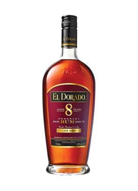 El Dorado Cask Aged 8 Year Old Rum 75cl