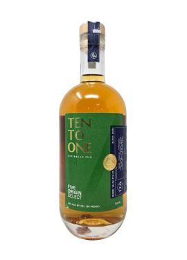 Ten To One Five Origin Select Caribbean Rum 75cl
