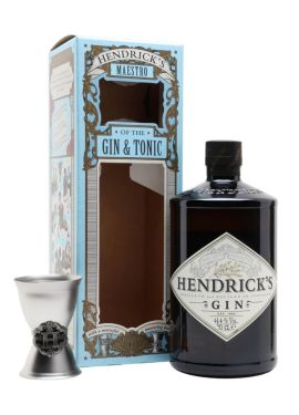 Hendricks Gin with Jigger 70cl