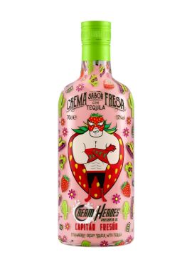 Cream Heroes Strawberry Tequila Cream Liqueur 70cl