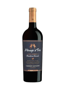 Ménage à Trois Bourbon Barrel Aged Cabernet Sauvignon 75cl