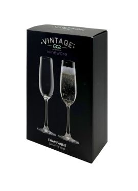 Vintage 82 Vigneto Champagne Flute (Set of 2)