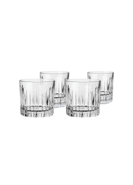 Viski Reserve Milo Crystal Neat Glasses (set of 4)