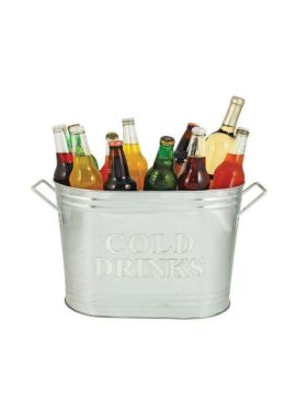 Twine Galvanized Metal Tub