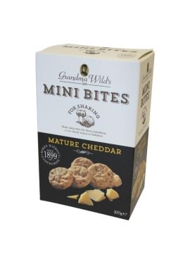 Grandma Wild's Mini Bites Mature Cheddar 100g