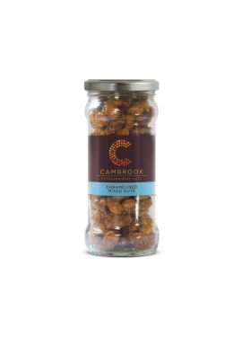 Cambrook Carmelised Mixed Nuts In Jar 175g