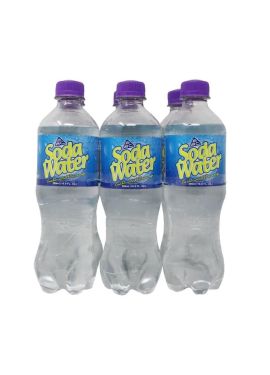 BBC Soda Water 50cl (6 Pack)