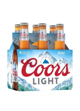 Coor's Light 12oz (6 Pack)