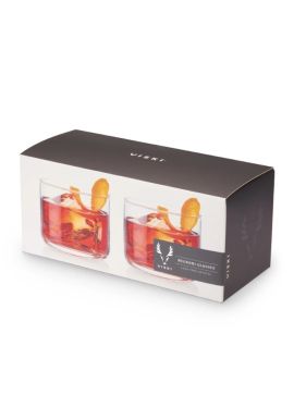 Viski Crystal Negroni Glasses (Set of 2)