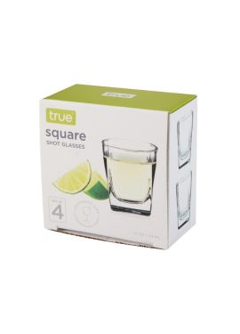 True Square Shot Glass (Set of 4)