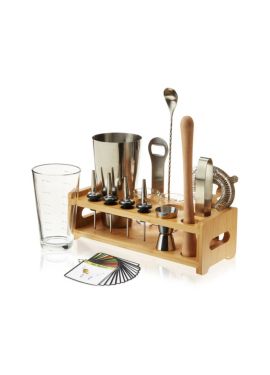 True 14-pc Mixologist Barware Set