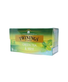 Twinings Green Tea and Mint - 25 tea bags