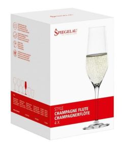 Spiegelau Style Champagne Flute (Set of 4)