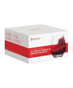 Spiegelau Authentis All Purpose Tumbler XL (Set of 4)