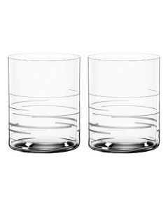 Spiegelau Signature Whisky Tumbler Lines (Set of 2)