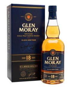 Glen Moray Elgin Heritage 18 Year Old Single Malt Scotch Whisky 70cl