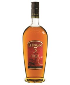 El Dorado Dark Cask Aged 5 Year Old Rum 75cl