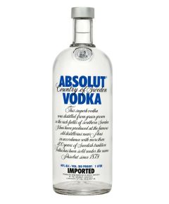 Absolut Vodka 80 Proof 100cl