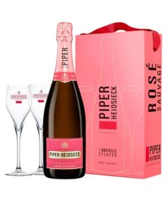 Piper-Heidsieck Rose Sauvage Brut NV (Glass Pack)