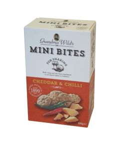 Grandma Wild's Mini Bites Cheddar & Chilli 100g