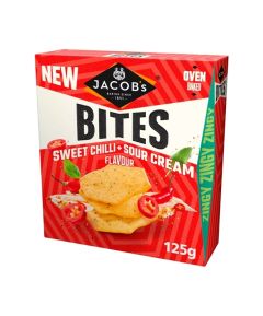 Jacob’s Sweet Chilli & Sour Cream Bites 125g