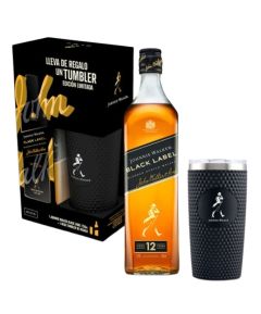 Johnnie Walker Black Label Blended Scotch Whisky Tumbler 100cl