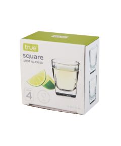 True Square Shot Glass (Set of 4)