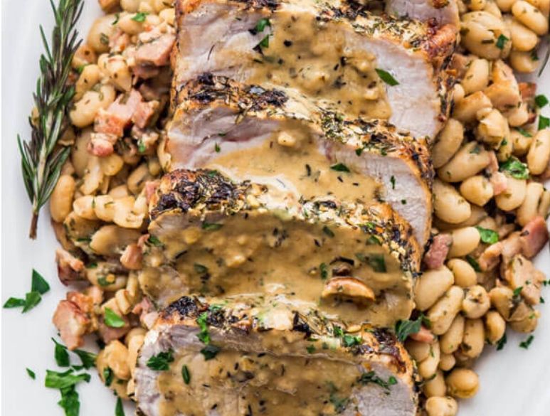 Rosemary Garlic Pork Roast